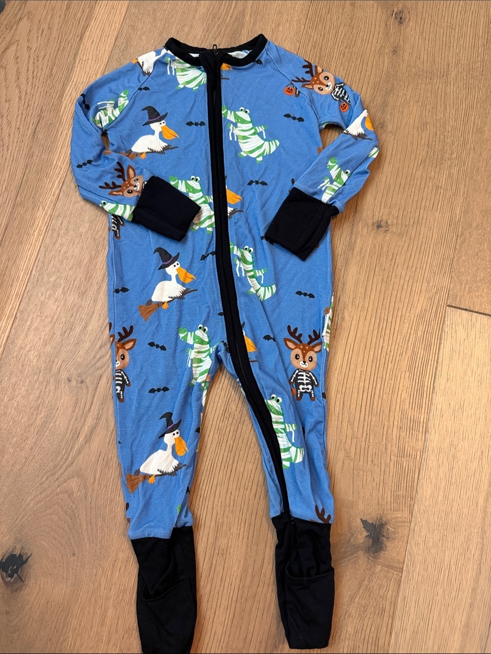Southern Slumber Spooky Season Halloween Double Zipper Bamboo Sleeper